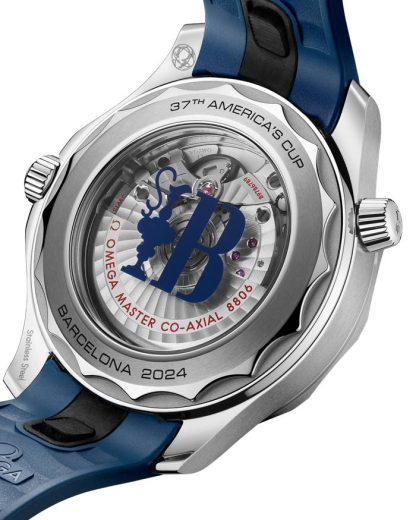Omega America’s Cup Seamaster Diver 300M 42 mm, acero con pulsera de caucho 210.32.42.20.04.002 - Imagen 5