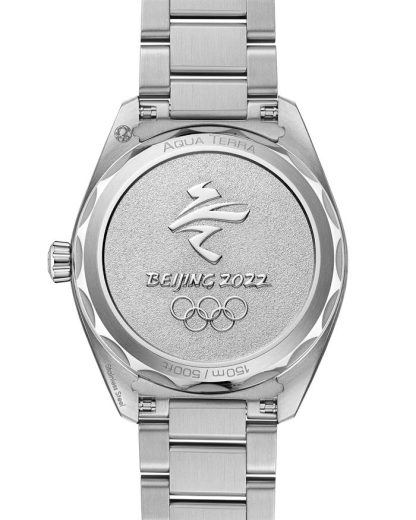 Omega Beijing 2022 Seamaster Aqua Terra 150M 41 mm, acero con acero 522.10.41.21.04.001 - Imagen 2