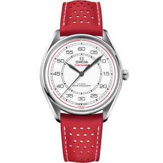 Omega Conjunto de Edición Limitada Seamaster Olympic Official Timekeeper 39,5 mm, acero con pulsera de piel 522.32.40.20.04.004