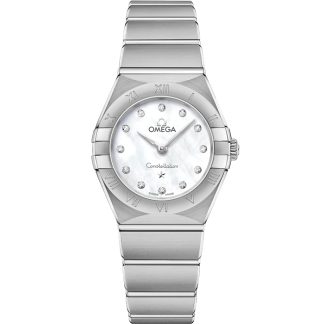 Omega Constellation 25 mm, acero con acero 131.10.25.60.55.001