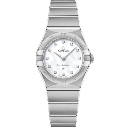 Omega Constellation 25 mm, acero con acero 131.10.25.60.55.001