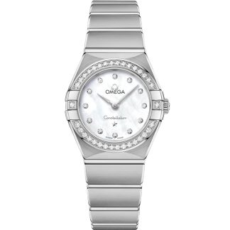 Omega Constellation 25 mm, acero con acero 131.15.25.60.55.001