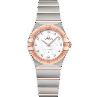 Omega Constellation 25 mm, acero - oro Sedna™ con acero - oro Sedna™ 131.20.25.60.55.001