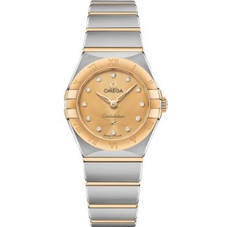 Omega Constellation 25 mm, acero - oro amarillo con acero - oro amarillo 131.20.25.60.58.001