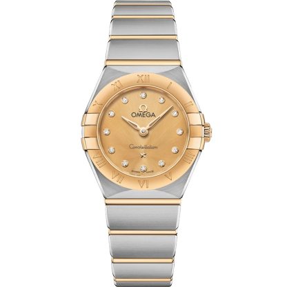 Omega Constellation 25 mm, acero - oro amarillo con acero - oro amarillo 131.20.25.60.58.001