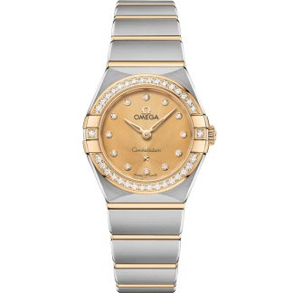 Omega Constellation 25 mm, acero - oro amarillo con acero - oro amarillo 131.25.25.60.58.001