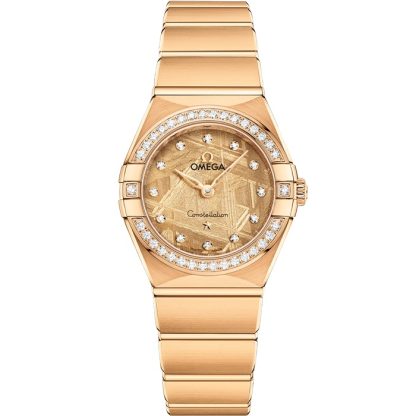 Omega Constellation 25 mm, oro amarillo con oro amarillo 131.55.25.60.99.003