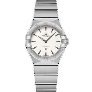 Omega Constellation 28 mm, acero con acero 131.10.28.60.02.001
