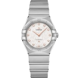 Omega Constellation 28 mm, acero con acero 131.10.28.60.52.001