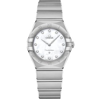 Omega Constellation 28 mm, acero con acero 131.10.28.60.55.001