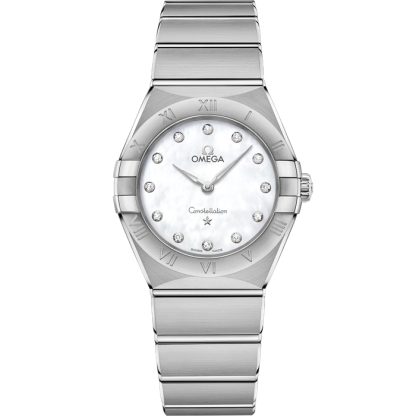 Omega Constellation 28 mm, acero con acero 131.10.28.60.55.001