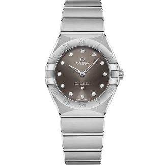 Omega Constellation 28 mm, acero con acero 131.10.28.60.56.001
