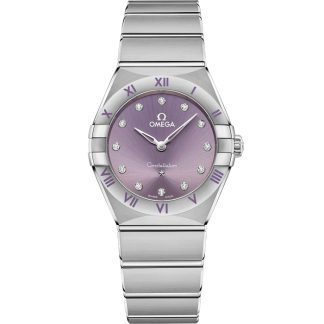 Omega Constellation 28 mm, acero con acero 131.10.28.60.60.002