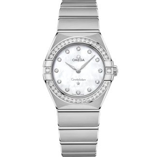 Omega Constellation 28 mm, acero con acero 131.15.28.60.55.001