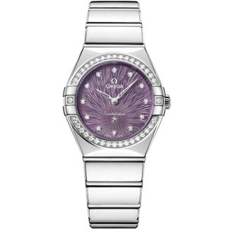 Omega Constellation 28 mm, acero con acero 131.15.28.60.60.001