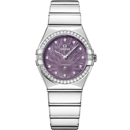 Omega Constellation 28 mm, acero con acero 131.15.28.60.60.001