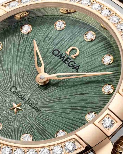 Omega Constellation 28 mm, acero - oro Moonshine™ con acero - oro Moonshine™ 131.25.28.60.60.001 - Imagen 4