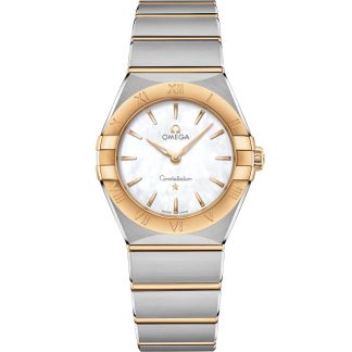 Omega Constellation 28 mm, acero - oro amarillo con acero - oro amarillo 131.20.28.60.05.002