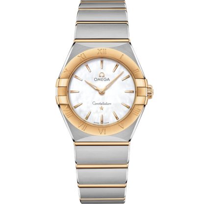 Omega Constellation 28 mm, acero - oro amarillo con acero - oro amarillo 131.20.28.60.05.002