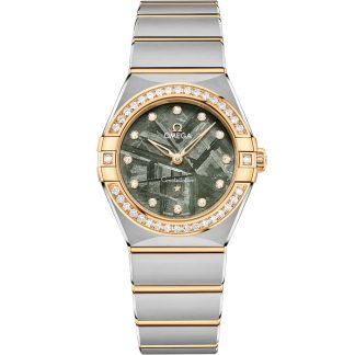 Omega Constellation 28 mm, acero - oro amarillo con acero - oro amarillo 131.25.28.60.99.002