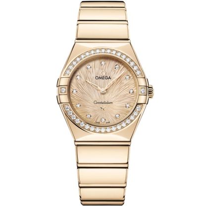 Omega Constellation 28 mm, oro Moonshine™ con oro Moonshine™ 131.55.28.60.58.001