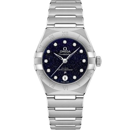 Omega Constellation 29 mm, acero con acero 131.10.29.20.53.001