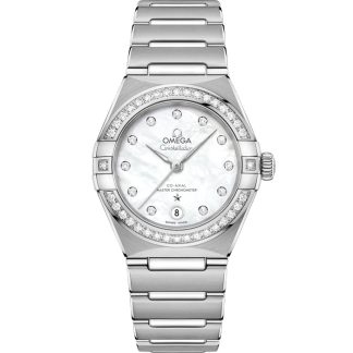 Omega Constellation 29 mm, acero con acero 131.15.29.20.55.001