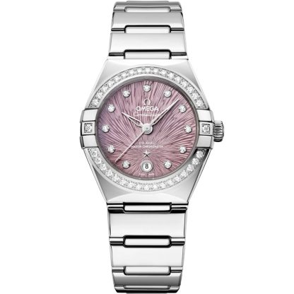 Omega Constellation 29 mm, acero con acero 131.15.29.20.60.001