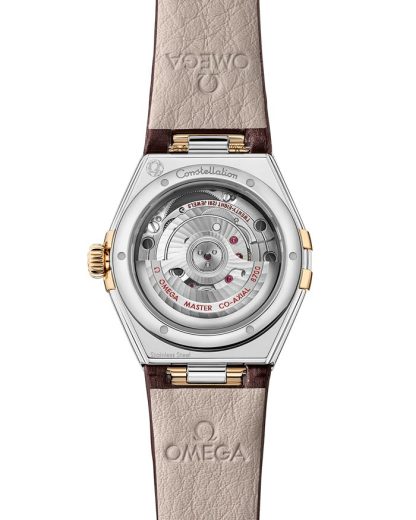 Omega Constellation 29 mm, acero - oro Moonshine™ con aligátor 131.28.29.20.58.001 - Imagen 2