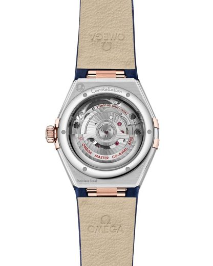 Omega Constellation 29 mm, acero - oro Sedna™ con pulsera de piel 131.28.29.20.99.003 - Imagen 2