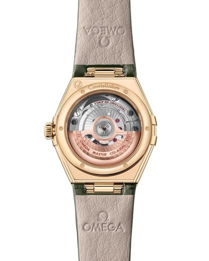 Omega Constellation 29 mm, oro Moonshine™ con aligátor 131.58.29.20.55.003 - Imagen 2