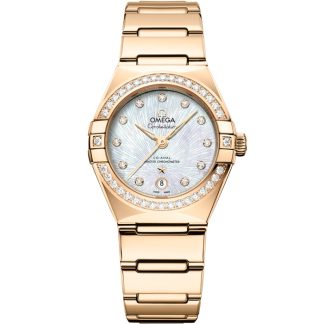 Omega Constellation 29 mm, oro Moonshine™ con oro Moonshine™ 131.55.29.20.55.003