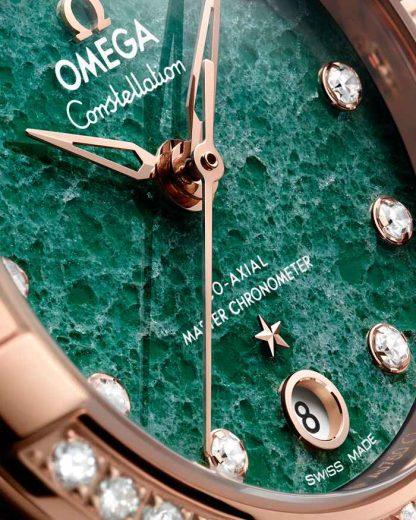 Omega Constellation 29 mm, oro Sedna™ con pulsera de piel 131.58.29.20.99.004 - Imagen 3