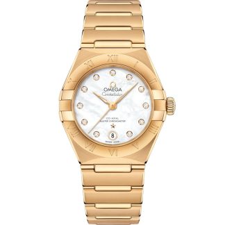 Omega Constellation 29 mm, oro amarillo con oro amarillo 131.50.29.20.55.002