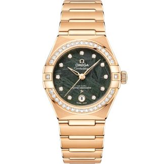 Omega Constellation 29 mm, oro amarillo con oro amarillo 131.55.29.20.99.005