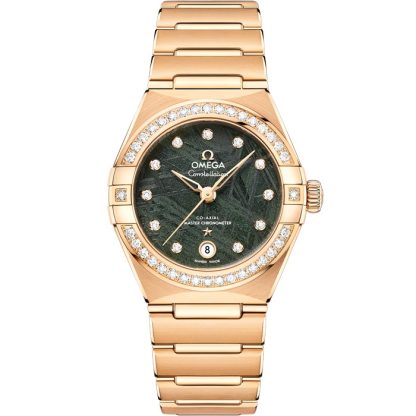 Omega Constellation 29 mm, oro amarillo con oro amarillo 131.55.29.20.99.005