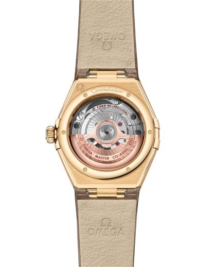 Omega Constellation 29 mm, oro amarillo con pulsera de piel 131.58.29.20.52.001 - Imagen 2
