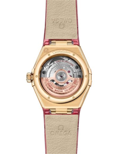 Omega Constellation 29 mm, oro amarillo con pulsera de piel 131.58.29.20.55.001 - Imagen 2