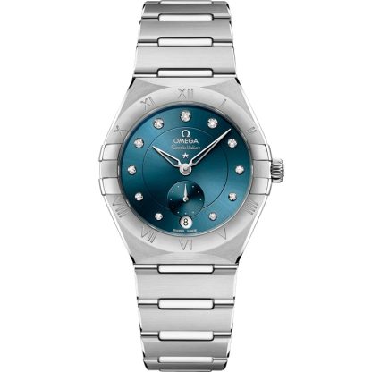 Omega Constellation 34 mm, acero con acero 131.10.34.20.53.001