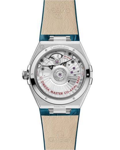 Omega Constellation 34 mm, acero con pulsera de piel 131.13.34.20.53.001 - Imagen 2