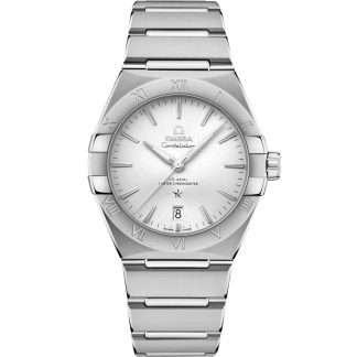 Omega Constellation 39 mm, acero con acero 131.10.39.20.02.001