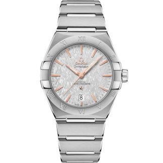 Omega Constellation 39 mm, acero con acero 131.10.39.20.06.001