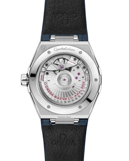 Omega Constellation 39 mm, acero con pulsera de piel 131.13.39.20.06.002 - Imagen 2