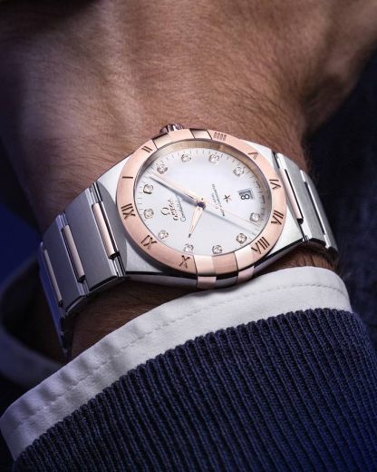 Omega Constellation 39 mm, acero - oro Sedna™ con acero - oro Sedna™ 131.20.39.20.52.001 - Imagen 5