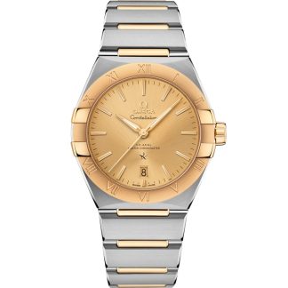Omega Constellation 39 mm, acero - oro amarillo con acero - oro amarillo 131.20.39.20.08.001