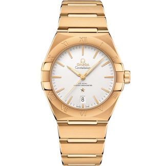 Omega Constellation 39 mm, oro amarillo con oro amarillo 131.50.39.20.02.002