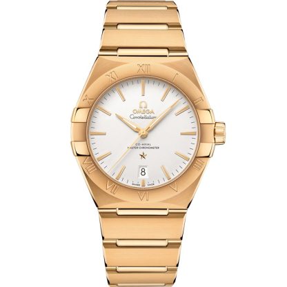 Omega Constellation 39 mm, oro amarillo con oro amarillo 131.50.39.20.02.002