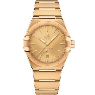 Omega Constellation 39 mm, oro amarillo con oro amarillo 131.50.39.20.08.001
