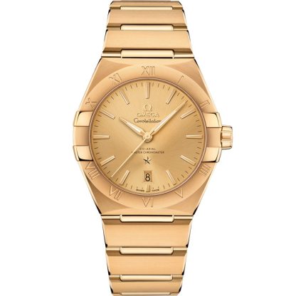 Omega Constellation 39 mm, oro amarillo con oro amarillo 131.50.39.20.08.001