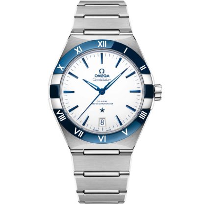 Omega Constellation 41 mm, acero con acero 131.30.41.21.04.001